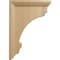 Ekena Millwork 2 1/2"W x 7"D x 10"H Large Thompson Wood Bracket, Cherry BKTW02X07X10TMCH - alternate 2